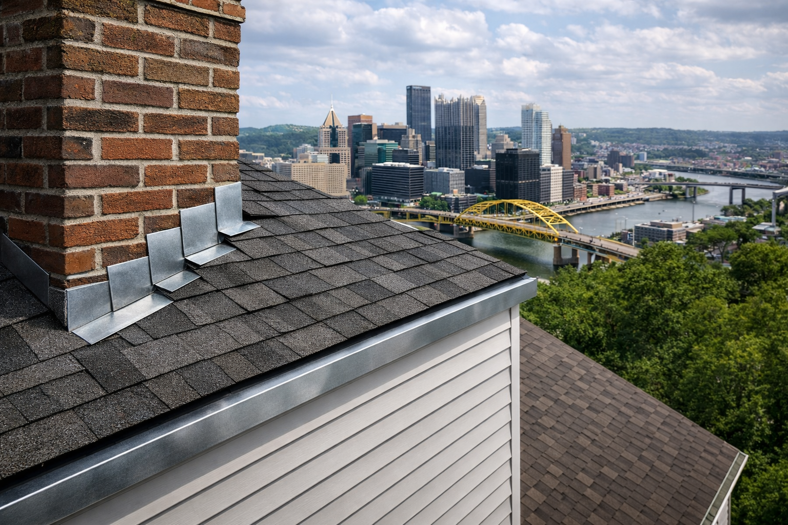 roof flashing repair Pittsburgh Pennsylvania