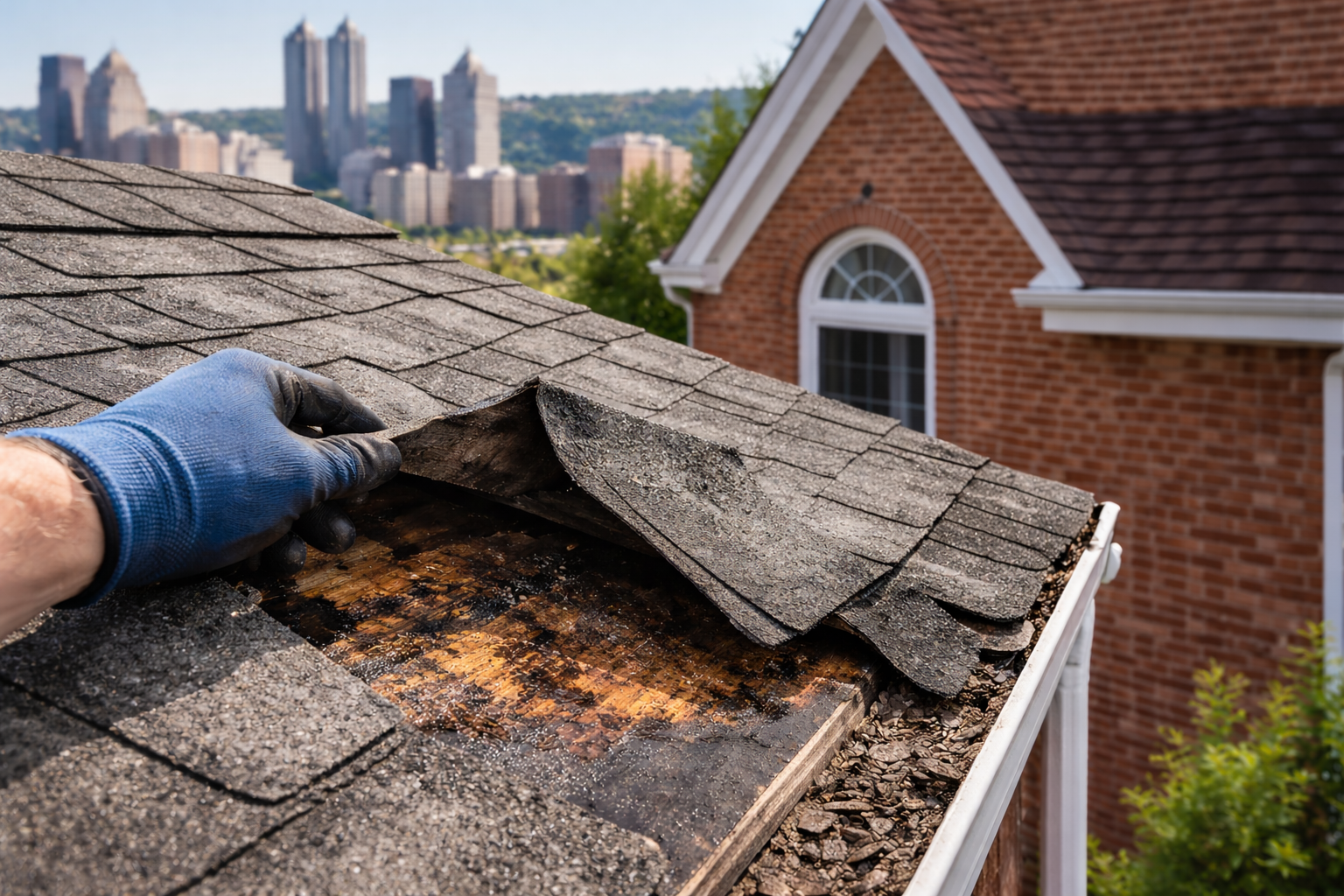 Hidden Water Damage on roof