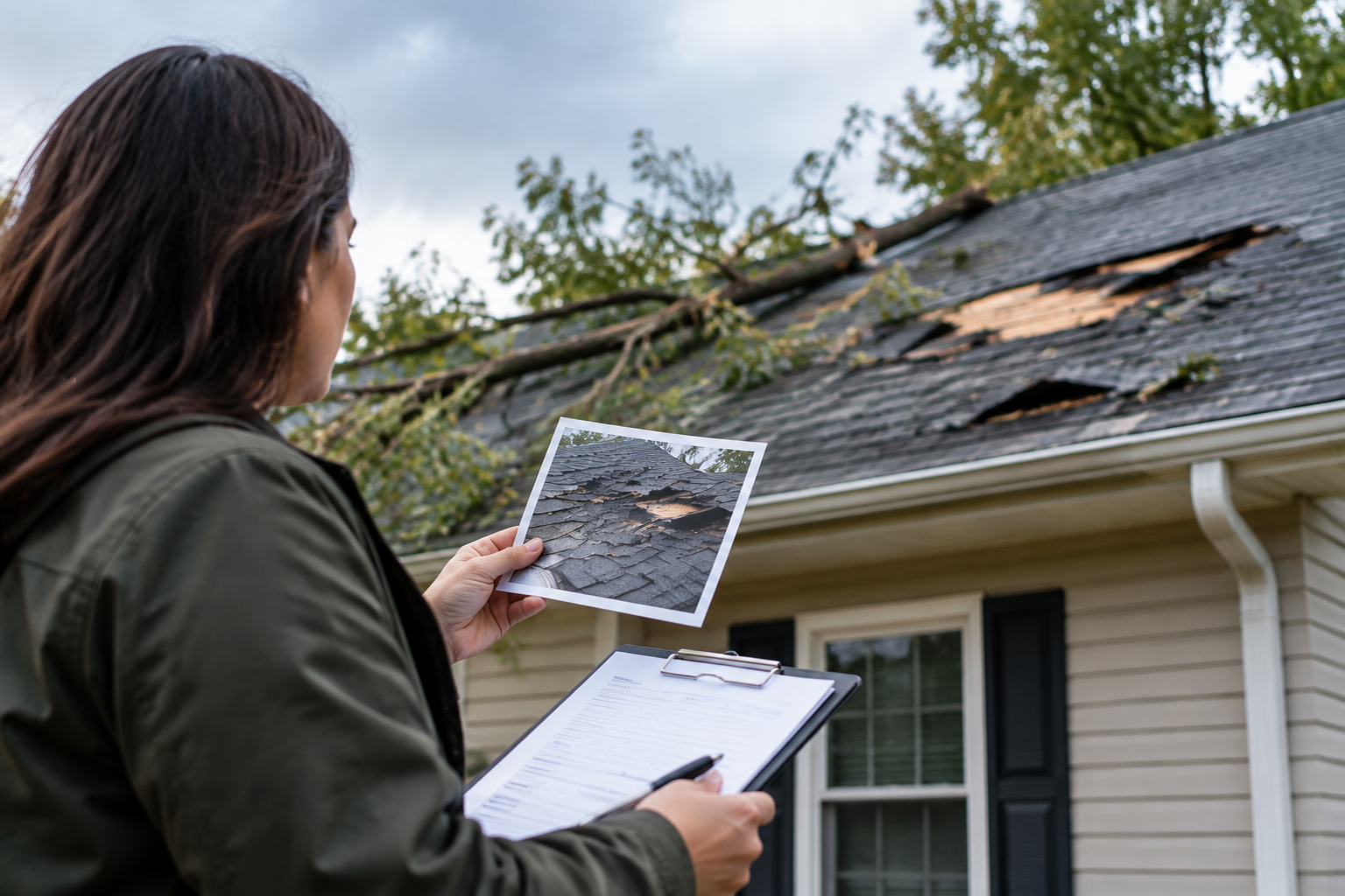 Roof Insurance Claim After Storm Damage