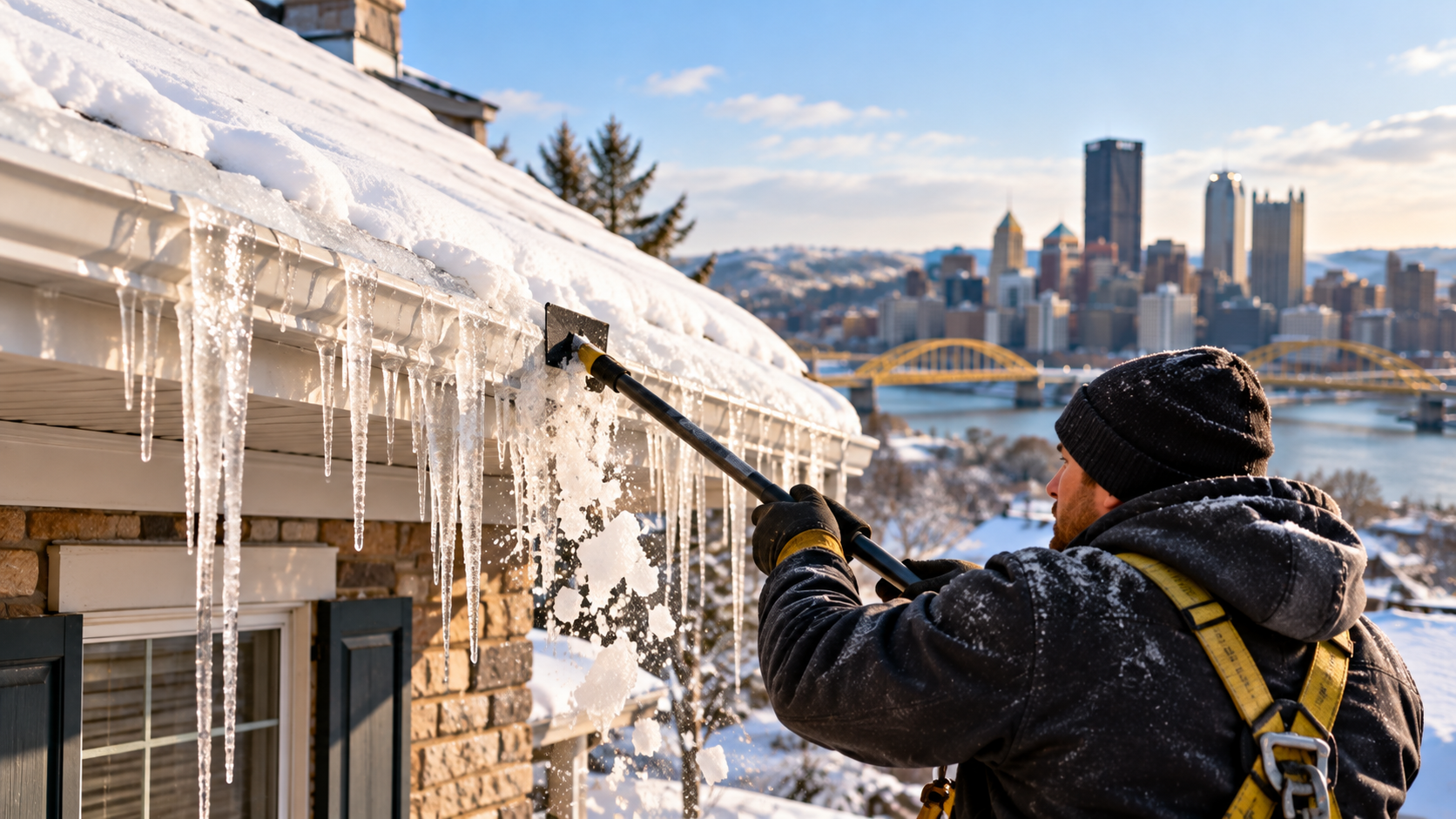 ice dam removal pittsburgh